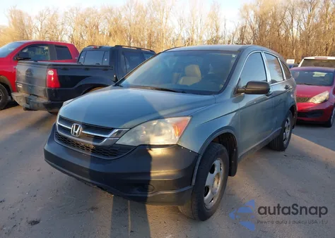 2010 Honda Cr-V Lx from USA, damaged, VIN 5J6RE3H35AL050346